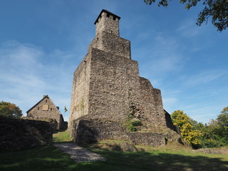 Burg Grimburg - ist eine Spornburg im Gebiet der Ortsgemeinde Grimburg in der Verbandsgemeinde...