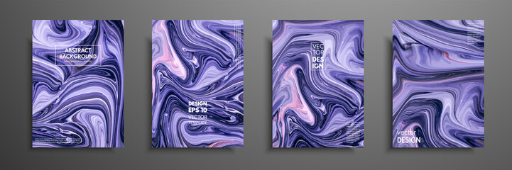 Mixture of acrylic paints. Modern artwork. Trendy design. Marble effect painting. Graphic hand drawn design for design covers, presentation, invitation, flyer, annual report, poster and business card.