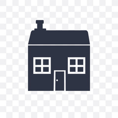 house icon isolated on transparent background. Simple and editable house icons. Modern icon vector illustration.