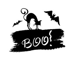 Happy Halloween hanwritten