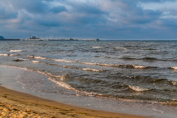 Plaża i Morze Bałtyckie, Sopot