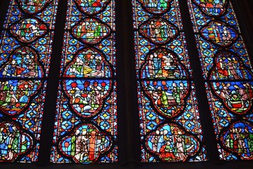 Sainte-Chapelle Church in Paris, France