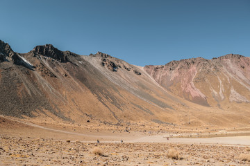 Panoramic view of nevado de toluca