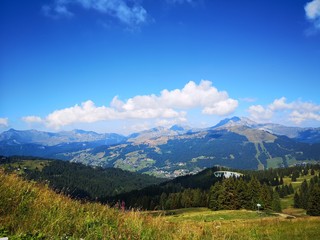 Fototapeta premium Spectacular Scenes in the French Alps