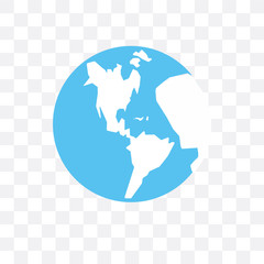 worldwide icon isolated on transparent background. Simple and editable worldwide icons. Modern icon vector illustration.