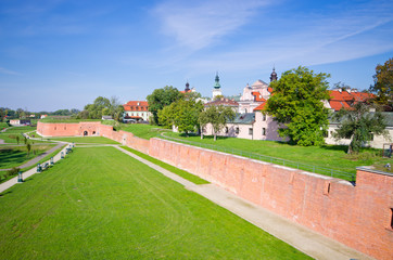Walls of Zamosc, Poland