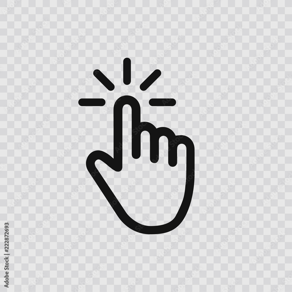 Poster computer mouse click cursor gray arrow icons set and loading icons. cursor icon. vector illustration