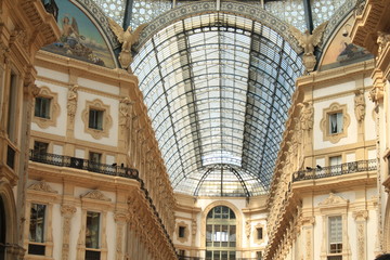 Gallerie Vittorio Emanuele à Milan, Italie
