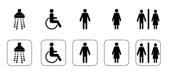 WC Symbolen set
