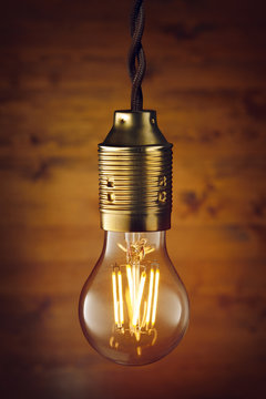 LED filament bulb