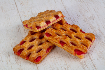 Delicious puff pastry