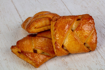 Delicious puff pastry
