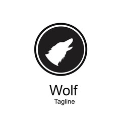 logo of the wolf