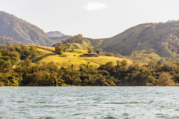 A typical view in La Fortuna in Costa Rica.