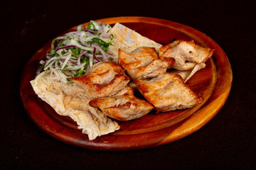 Grilled Turkey shashlik