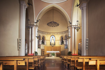 Santa Maria of Remei  ermitage in Caldes de Montbui