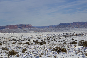 Arches National Park in December