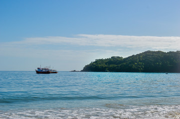 boat on the sea