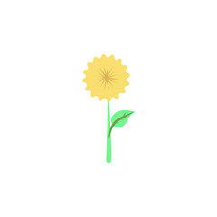 chamomile colored icon. Element of colored autumn icon for mobile concept and web apps. Colored chamomile icon can be used for web and mobile