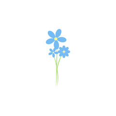 flower colored icon. Element of colored autumn icon for mobile concept and web apps. Colored flower icon can be used for web and mobile