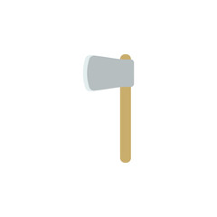 axe colored icon. Element of colored autumn icon for mobile concept and web apps. Colored axe icon can be used for web and mobile