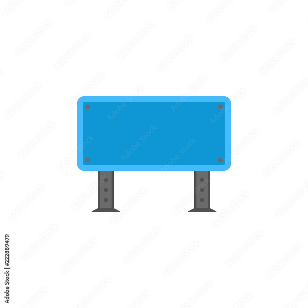 Poster information sign colored icon. element of road signs and junctions icon for mobile concept and web a