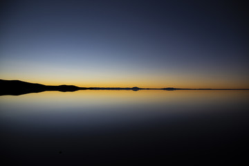 Sunrise at Salar de Uyuni