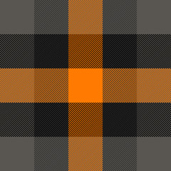 Halloween Tartan plaid. Scottish cage background