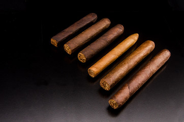 Traditional habano or handmade cigar colleciton