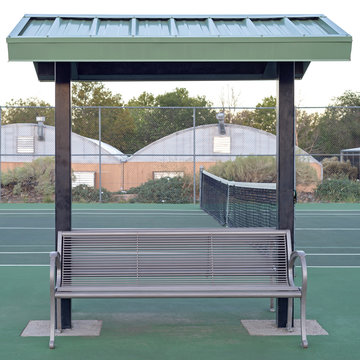Tennis Court Bench