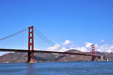 Sailboat by the Golden Cate