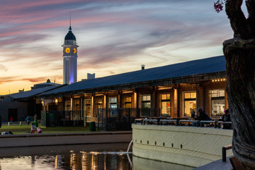 Naklejka premium Mercado del Patio Rosario