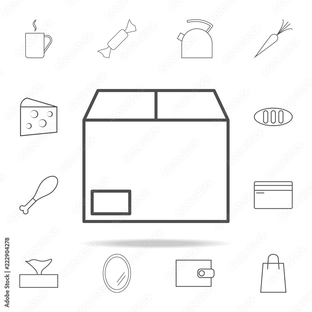 Aufkleber freezer icon. web icons universal set for web and mobile