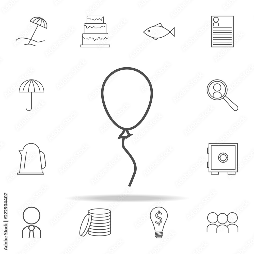Poster ball icon. web icons universal set for web and mobile