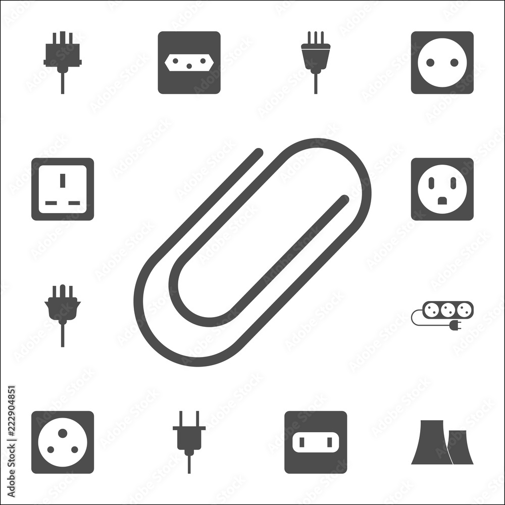 Poster clip icon. web icons universal set for web and mobile