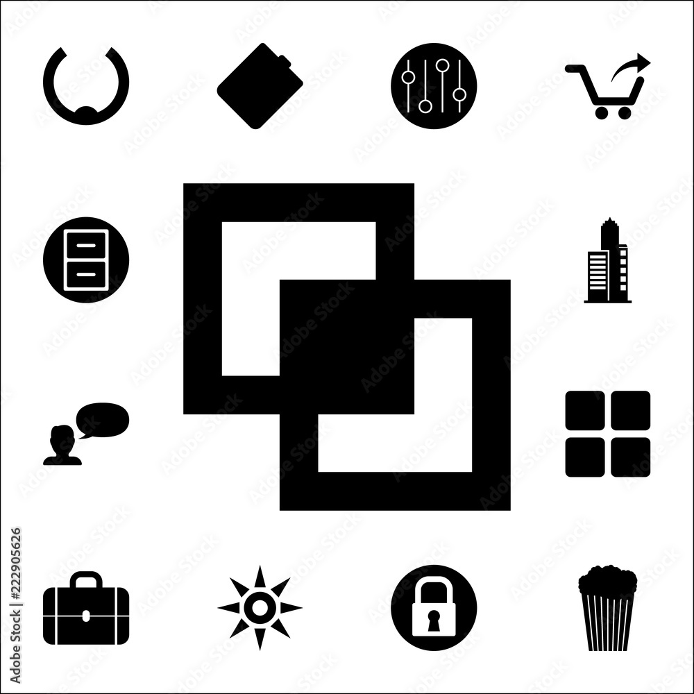 Poster strata icon. web icons universal set for web and mobile