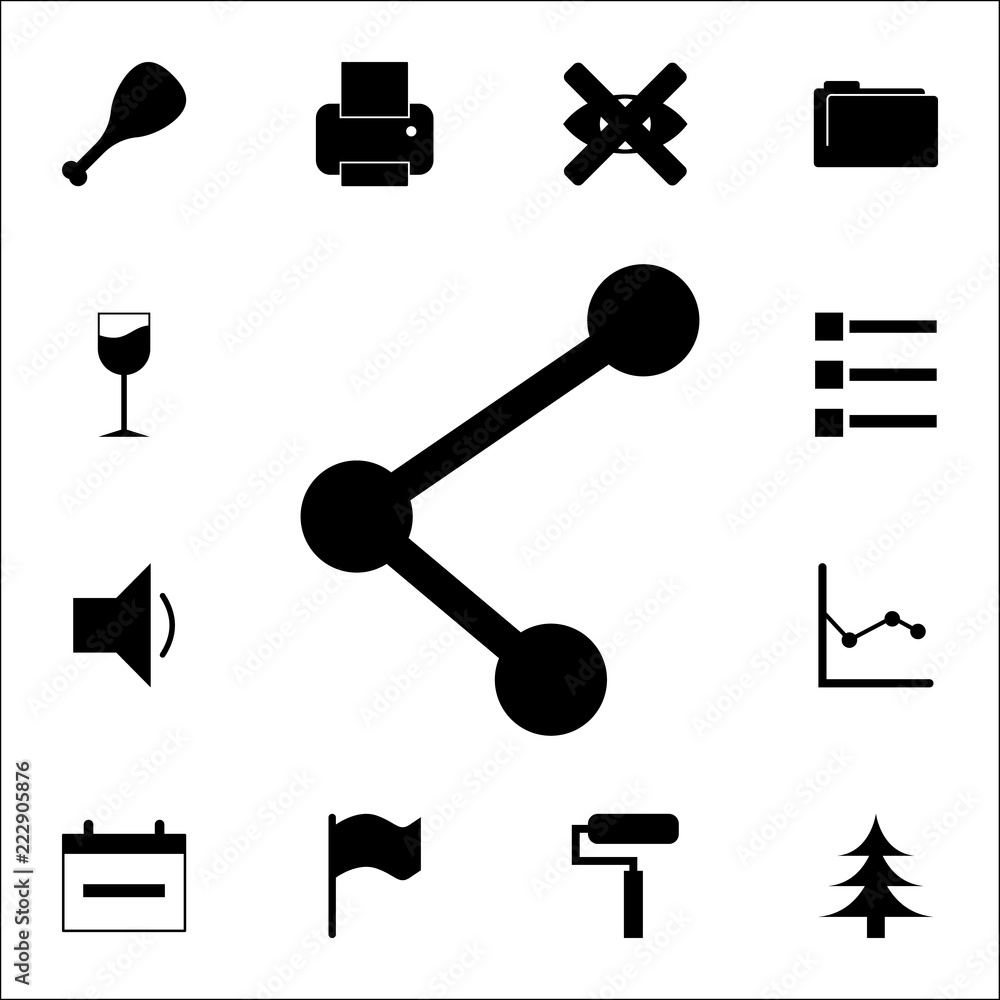 Poster communications icon. web icons universal set for web and mobile