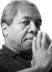 Fototapeta premium African american male senior expressions indoors.