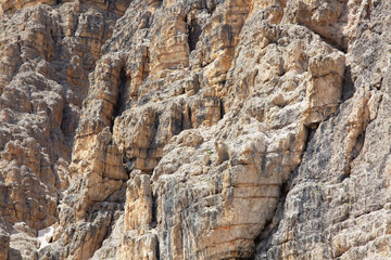 Rocky wall, natural outdoor background