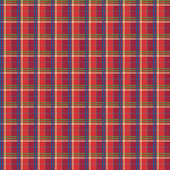 Obraz premium seamless pattern in a cage, tartan pattern