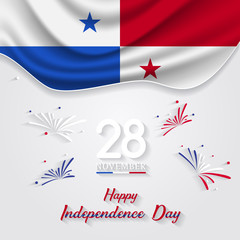 Obraz na płótnie Canvas Panama Independence Day (Independencia de España).