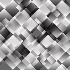 Gray abstract background with geometric pattern