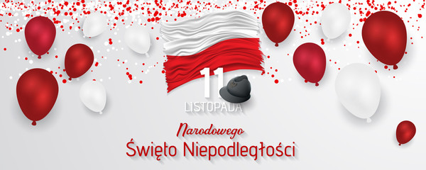 Poland Independence Day (Dzień Niepodległości). - obrazy, fototapety, plakaty