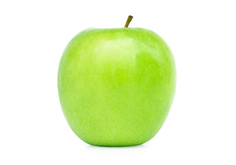 Green apple isolated on white background