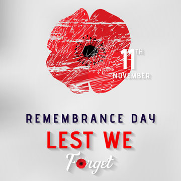 Remembrance Day 11 November United Kingdom (lest we forget). Great remembrance war world flanders. 