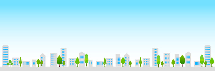 ビル　建物　街並み　背景