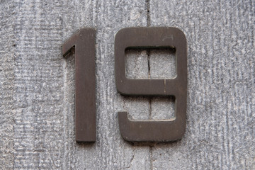 House number 19