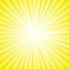 Fototapeta premium Abstract retro sun ray burst background - gradient vector graphic design with radial stripes