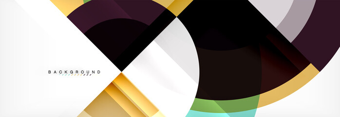 Vector circular abstract background © antishock