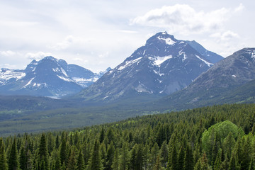 Fototapeta premium Glacier Mountain Valley
